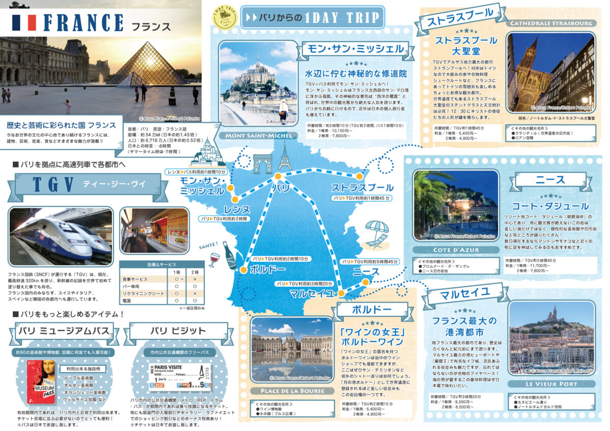 フランス鉄道チラシ